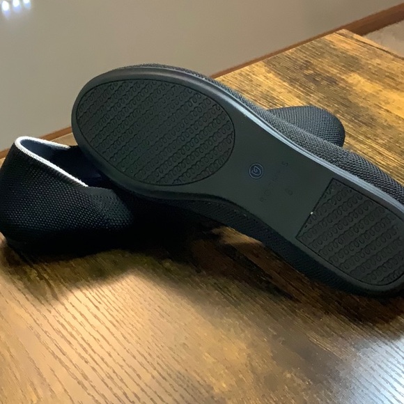 Rothy's Black Women's Shoes - Size 8W, Gently Used, Has new extra insoles! - Picture 6 of 7